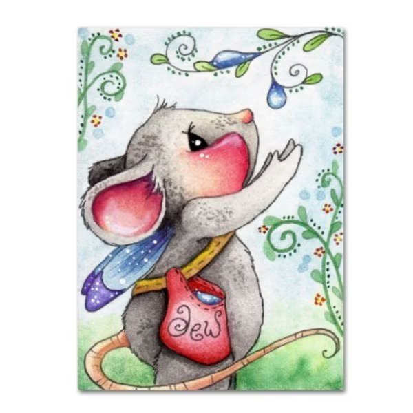 Jennifer Nilsson 'Dew Collector' Canvas Art, 24x32, Trademark Fine Art, Mfr#: ALI3145-C2432GG